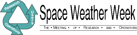 A banner graphic for the 2005 Space Weather Workshop.