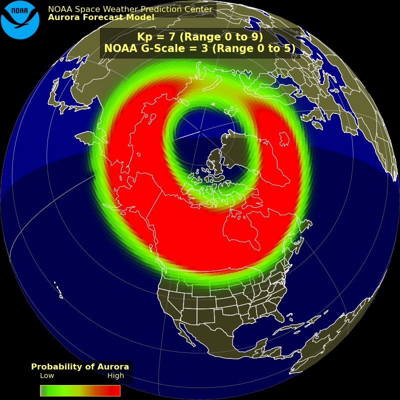 Aurora (Experimental) | NOAA / Space Weather Prediction Center