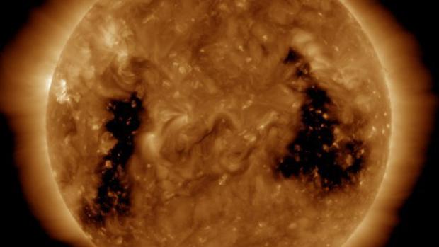 SDO-193 Image of Coronal Holes