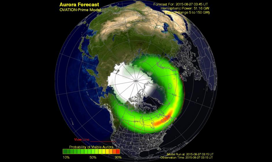 Aurora Oval Forecast