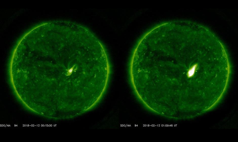 12 February, 2018 C1 Flare