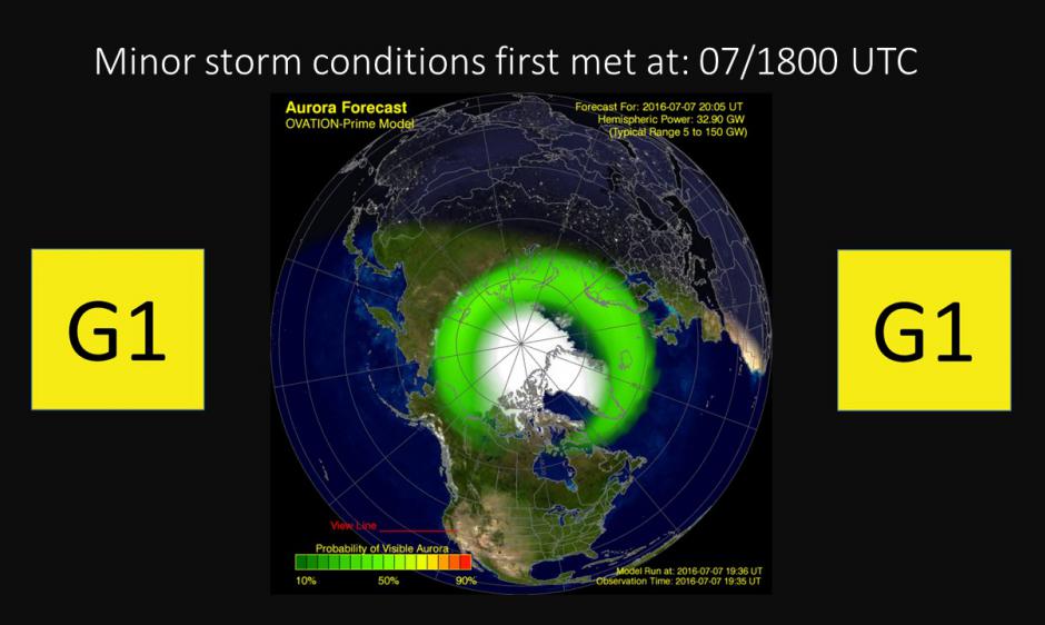 G1 Auoral Oval forecast 07/1800-2100 UTC