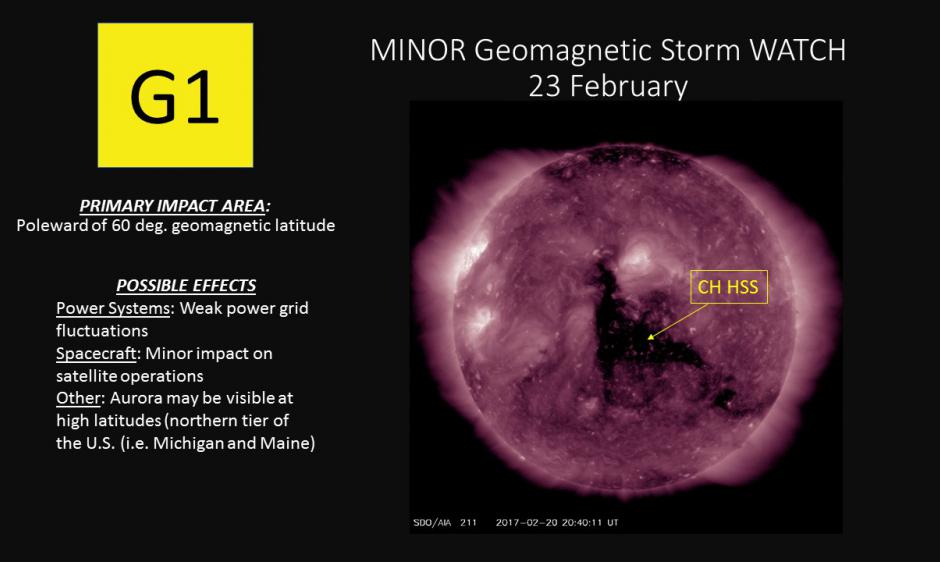 G1 Storm Watch for 23-24 February