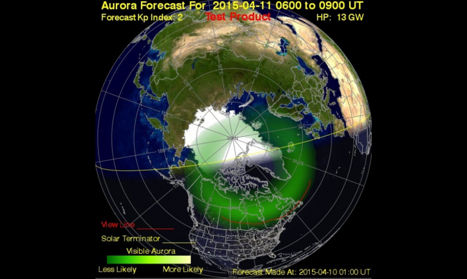 Auroral Ovational Model image