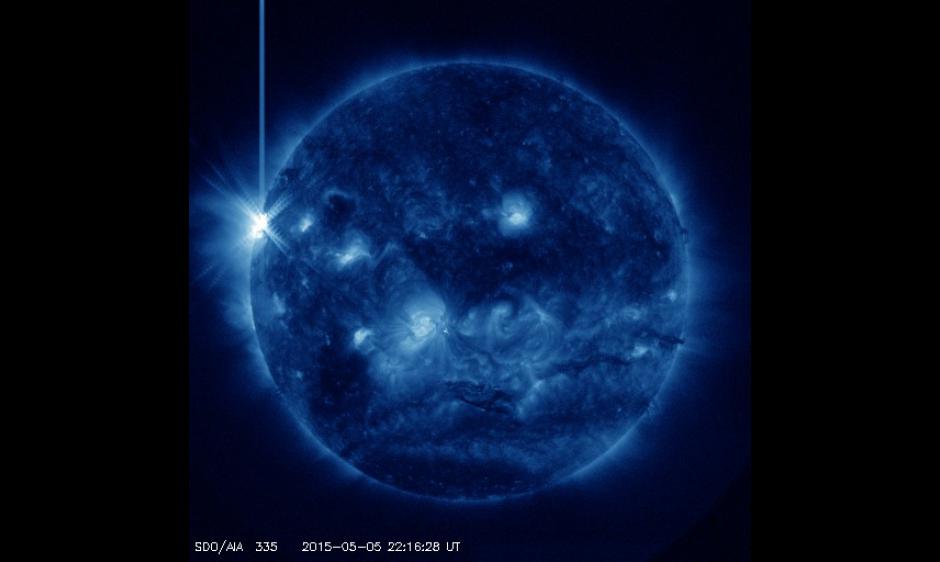 SDO/AIA 335 Imagery of R3-Strong Radio Blackout