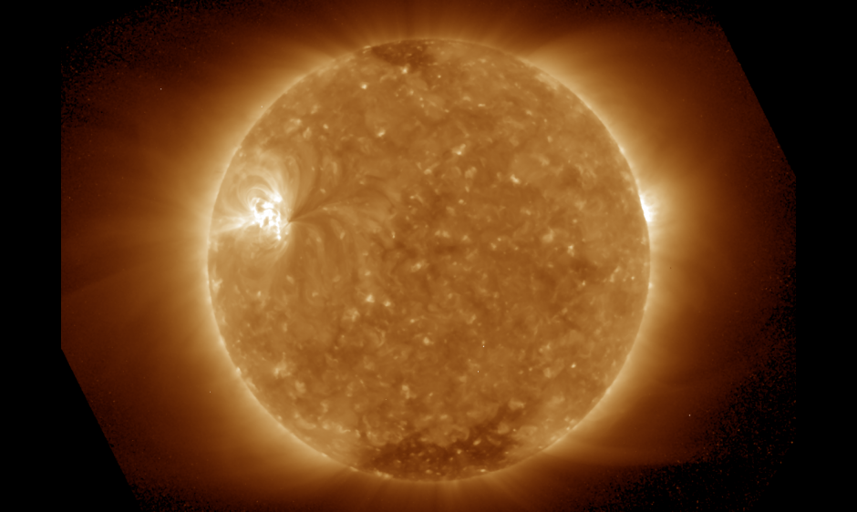 A SUVI 195 image of the sun
