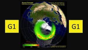 Ovation aurora model/G1 minor Alert