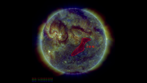 Negative Polarity Coronal Hole 92