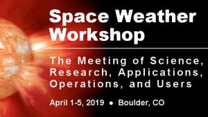 2019 Space Weather Workshop Banner