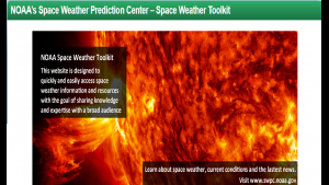 Space Weather Toolkit Banner Page