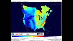 Joint US-Canada 1D Geoelectric Field Map goes into SWPC operations