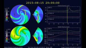 WSAEnlil run of 16 Aug CME