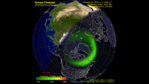 Aurora Forecast Model Output